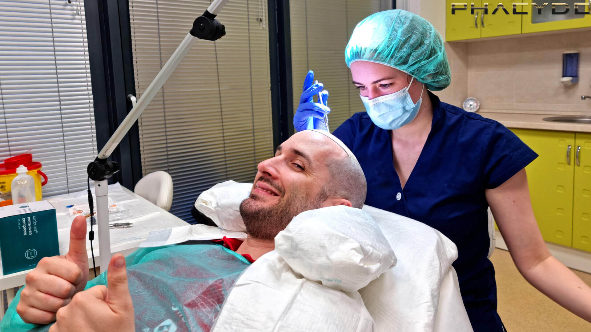 Hair Transplant Process - PHAEYDE Clinic